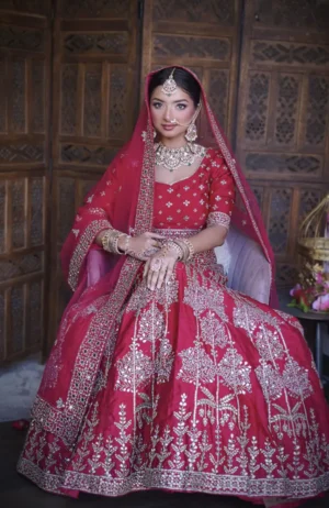 poojas-royal-red-bridal-lehenga